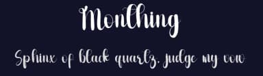 Monthing by Inermedia Studio — Script Handwritten Font — thumbnail 2
