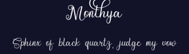 Monthya by FreshtypeINK — Script Handwritten Font — thumbnail 2