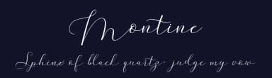 Montine by Gatype — Script Handwritten Font — thumbnail 2