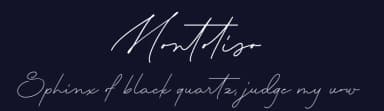 Montoliso by Four Lines — Script Handwritten Font — thumbnail 2