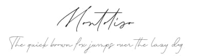 Montoliso by Four Lines — Script Handwritten Font — thumbnail 1