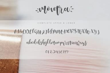 Montra Font by Nest Studio — Script Handwritten Font — thumbnail 4