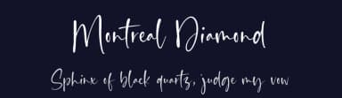 Montreal Diamond by Timur Type — Script Handwritten Font — thumbnail 2