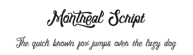 Montreal Script by Ferry Septian — Script Handwritten Font
