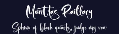 Monttas Raillary by Letterena Studios — Script Handwritten Font — thumbnail 2