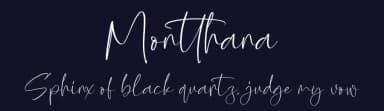 Montthana by Letterena Studios — Script Handwritten Font — thumbnail 2