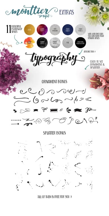 Monttier Font by Heybing Supply Co. — Script Handwritten Font — thumbnail 7