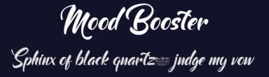 Mood Booster by Bories Bechker — Script Handwritten Font — thumbnail 2