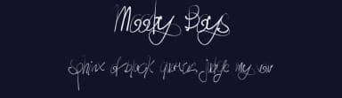 Moody Boys by Veredgf — Script Handwritten Font — thumbnail 2
