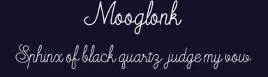 Mooglonk by Alit Design — Script Handwritten Font — thumbnail 2