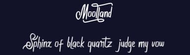 Moolland by Vunira Design — Script Handwritten Font — thumbnail 2