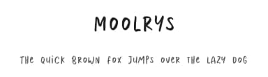 Moolrys by Typia Nesia — Script Handwritten Font — thumbnail 1