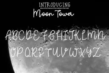 Moon Tower Font by tabitha_beam — Script Handwritten Font — thumbnail 2