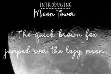 Moon Tower Font by tabitha_beam — Script Handwritten Font — thumbnail 4
