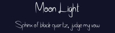 Moon Light by Basni.std — Script Handwritten Font — thumbnail 2
