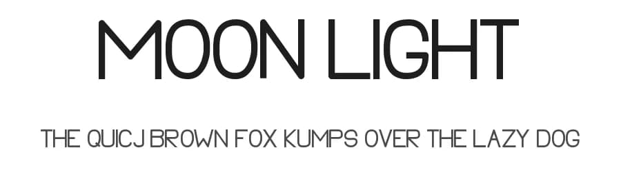 Moon Light by Mytype Studio — Sans Serif Font