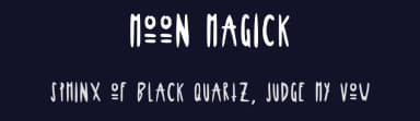 Moon Magick by crystalvulpe — Script Handwritten Font — thumbnail 2