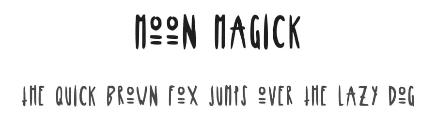 Moon Magick by crystalvulpe — Script Handwritten Font