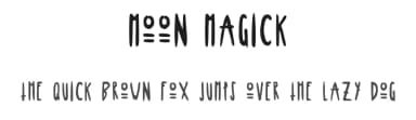 Moon Magick by crystalvulpe — Script Handwritten Font — thumbnail 1