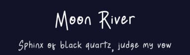 Moon River by Phantom Studio — Script Handwritten Font — thumbnail 2