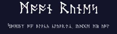 Moon Runes by Morten Bek — Dingbats Font — thumbnail 2