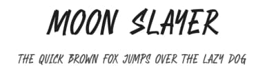 Moon Slayer by Letterhend Studio — Script Handwritten Font — thumbnail 1