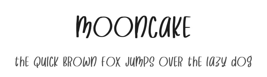 Mooncake by selawetype — Script Handwritten Font