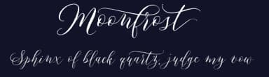 Moonfrost by Jroh Creative — Script Handwritten Font — thumbnail 2