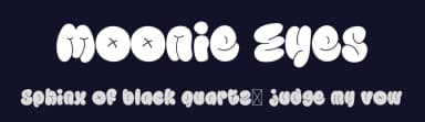 Moonie Eyes by Ikiiko Type — Script Handwritten Font — thumbnail 2