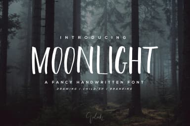 Moonlight Font by Chocotype — Script Handwritten Font — thumbnail 1