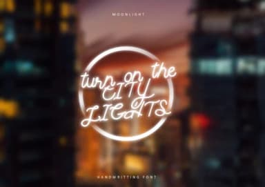 Moonlight Font by pandastock by pandastock — Script Handwritten Font — thumbnail 3