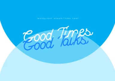 Moonlight Font by pandastock by pandastock — Script Handwritten Font — thumbnail 5