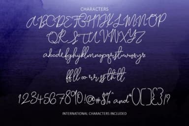 Moonlight Sailing Script Font by Creativeqube Design — Script Handwritten Font — thumbnail 2