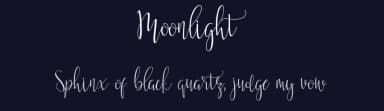 Moonlight by Sholeha Anata — Script Handwritten Font — thumbnail 2