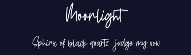Moonlight by Vunira Design — Script Handwritten Font — thumbnail 2