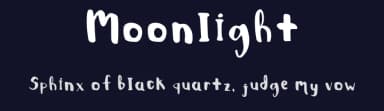 Moonlight by Khloe Jusi — Script Handwritten Font — thumbnail 2