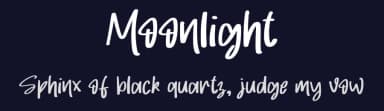 Moonlight by Letterafa Studio — Script Handwritten Font — thumbnail 2