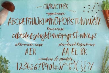 Moonlit Harvest Font by Creativeqube Design — Script Handwritten Font — thumbnail 1
