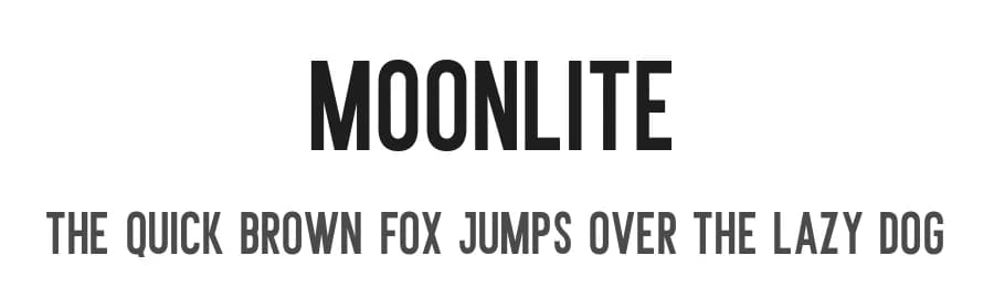 Moonlite by Din Studio — Sans Serif Font