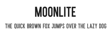 Moonlite by Din Studio — Sans Serif Font — thumbnail 1