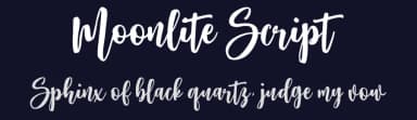 Moonlite Script by Letternun — Script Handwritten Font — thumbnail 2