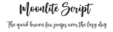 Moonlite Script by Letternun — Script Handwritten Font — thumbnail 1