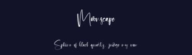 Moonscape by Hatf Type — Script Handwritten Font — thumbnail 2
