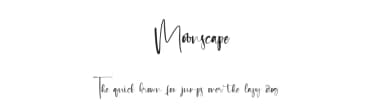 Moonscape by Hatf Type — Script Handwritten Font — thumbnail 1