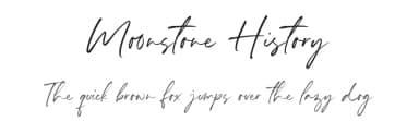 Moonstone History by Timur Type — Script Handwritten Font — thumbnail 1