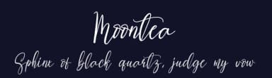 Moontea by Scratchones — Script Handwritten Font — thumbnail 2