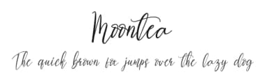 Moontea by Scratchones — Script Handwritten Font — thumbnail 1