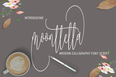 Moonttella Font by Imun Studio — Script Handwritten Font — thumbnail 1