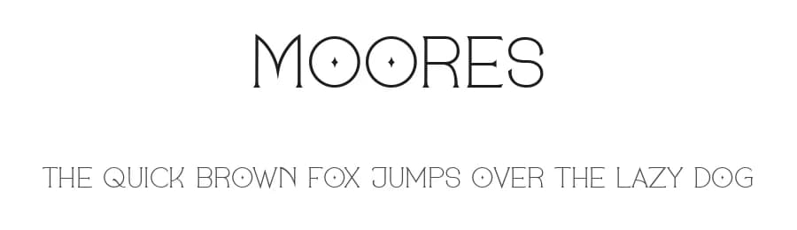 Moores by Creatype Studio — Serif Font