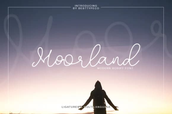 Moorland Font by BennyDesigns — Script Handwritten Font